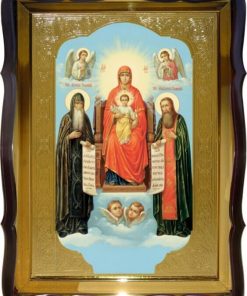 Икона Св. Антоний и Св Феодосий