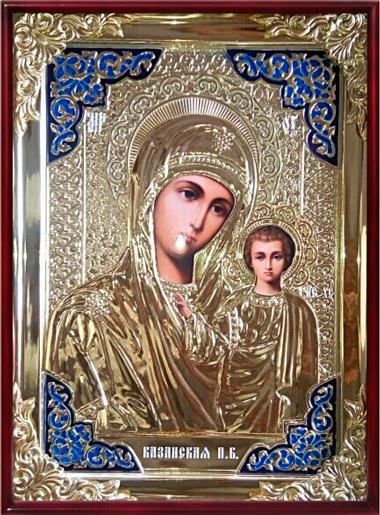 Икона Казанская Пр. Богородица в ризе